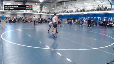 Silver 133 lbs Champ. Round 2 - Gavin Hanrahan, Wisconsin-Eau Claire vs Ethan Bast, St. Cloud State