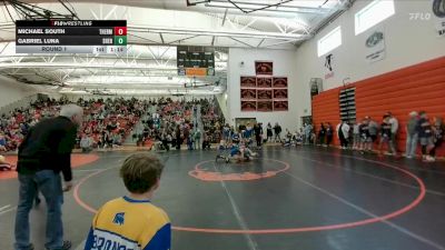 97-98 lbs Round 1 - Michael South, Thermopolis Middle School vs Gabriel Luna, Sheridan Junior High School