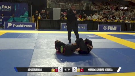 Kamilly Silva Dias De Souza vs Ashlee Funegra 2025 Pan Jiu Jitsu IBJJF Championship