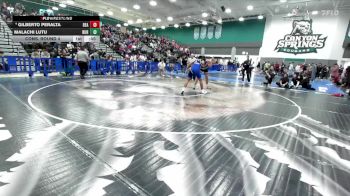 190 lbs Cons. Round 4 - Gilberto Peralta, Beaumont vs Malachi Lutu, Burroughs