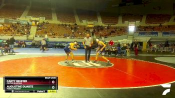 D2-138 lbs Quarterfinal - Augustine Duarte, Pueblo Magnet vs Carty Behmer, Cactus Shadows