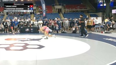 138 lbs Champ. Rd Of 16 - Urijah Lopez, Ohio vs Christopher Grossman, Montana