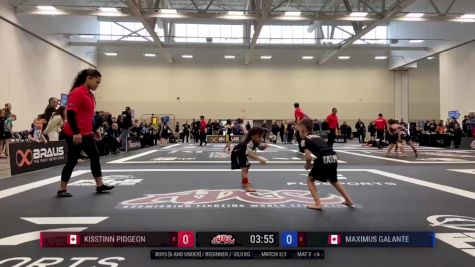 Kisstinn Pidgeon vs Maximus Galante 2024 ADCC Niagara Open