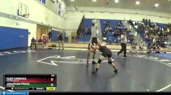 125 lbs Quarterfinal - Jonathan Prata, Cerritos vs Alex Cardoza, Victor Valley