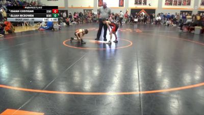 86 lbs Round 4 - Elijah McEowen, Big Game Wrestling Club vs Isaiah Costigan, Solon Spartan Wrestling Club