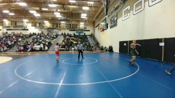 157 lbs Round 2 - Mac Shafer, Benbrook vs Nathan Uribe, Belton