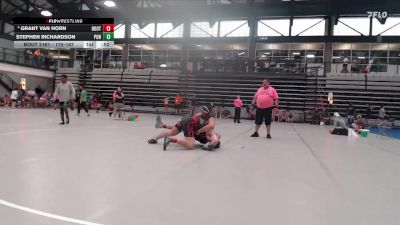 175-187 lbs 3rd Place Match - Grant Van Horn, Mexico vs Stephen Richardson, Pontiac