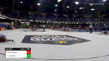 160 lbs Cons. Round 3 - Angel Zamora, Hoopeston vs Richard Gueorguiev, Stevenson