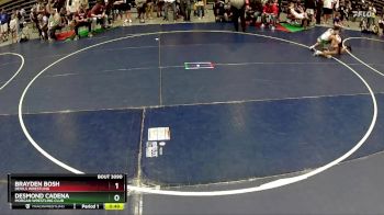 118 lbs Quarterfinal - Brayden Bosh, Devils Wrestling vs Desmond Cadena, Morgan Wrestling Club