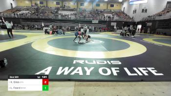165 lbs Quarterfinal - Xavier Giles, Green Farms Academy vs Lane Foard, Benedictine Prep