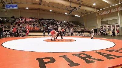 119 lbs Semifinal - Gage Sharp, Cushing High School vs Brody Johnson, Kiefer High School