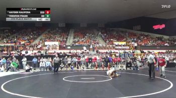 126 lbs 5th Place Match - Trenton Frank, Scott Community Hs vs Hayden Kalivoda, Clay Center Community Hs