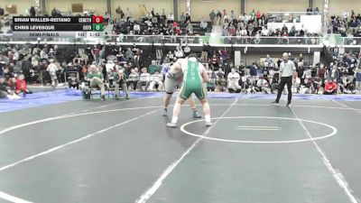 285 lbs Semifinal - Brian Waller-Reitano, Central Catholic vs Chris Levesque, Oxford Hills