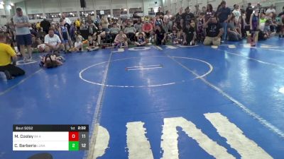 60 lbs Pools - Miles Cooley, 84 Athletes (VA) vs Christian Barberio, Lunatics