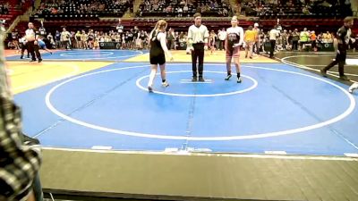 150 lbs Rr Rnd 1 - Addison Pryor, Pryor Tigers vs Charlee Hodge, Sperry Wrestling Club