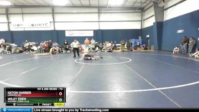 72+ Semifinal - Axton Harber, Lewiston WC vs Wiley Eden, Gooding Cobra Club