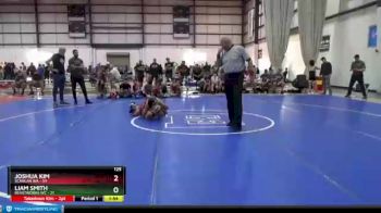 125 lbs Round 1 (8 Team) - Liam Smith, BEASTWORKS WC vs Joshua Kim, SCANLAN WA