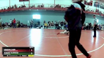 144 lbs Cons. Round 2 - Jension Carr, Warrior Wrestling Club vs Robert Eldridge, Unattached