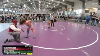 199 lbs Cons. Semi - Zayly Adams, El Paso Supers Wrestling Club vs Jade Norwood, Righteous Wrestling Club