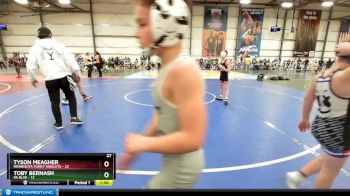 80 lbs Rd# 3 12:00pm Friday - Tyson Meagher, Minnesota Funky Singlets vs Toby Bernash, PA Blue