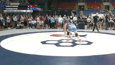 140 lbs Quarters - Jordyn Parker, Texas vs Vivienne Gitke, Colorado