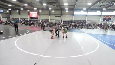 90 lbs Consolation - Nixen Thiele, No Team vs Liam Blazek, Grindhouse WC