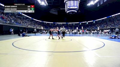 200 lbs Consy 1 - Ryder Leibold, Upper Dauphin vs James Kearns, Shalom Christian Acad