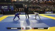Alan Dominguez vs David Hernandez 2025 Pan Kids Jiu-Jitsu IBJJF Championship