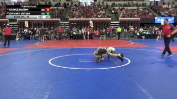 94 lbs Cons. Round 5 - Zachary Meyers, Ascend Wrestling Academy vs Chance Mattox, Scrap Yard Garage