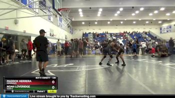 138 lbs Quarterfinal - Noah Loveridge, Team S vs Maddox Herrera, Esperanza