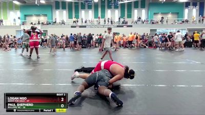 215 lbs Round 1 (4 Team) - Paul Shepherd, Bulldog WC vs Logan Ngo, Quest For Gold