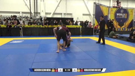 Nicholas Beltrame Savazi Alves vs Jackson Glenn Mena 2024 World IBJJF Jiu-Jitsu No-Gi Championship