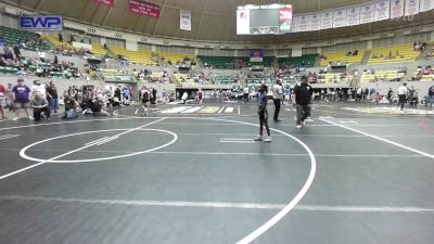 61 lbs Quarterfinal - Semira Sumler, Mighty Bluebirds Wrestling vs Coty Tenney, Battlefield Wrestling Club