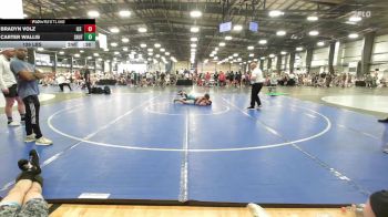 132 lbs Rr Rnd 2 - Jett Mcguire, ICE Wrestling Gold vs MJ Gorrell, Team Shutt Bowman (TSB)