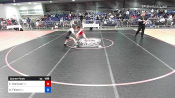 108 lbs Quarterfinal - Elizabeth Donovan, NH vs Anaya Falcon, CA