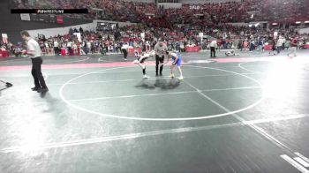 90 lbs Champ. Round 2 - Kolten Mueller, Team Nazar Training Center vs Isaac Ziegler, Lodi Wrestling Club