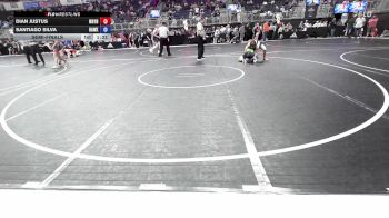 148 lbs Semifinal - Dian Justus, Waynesville vs Santiago Silva, Hawkins House