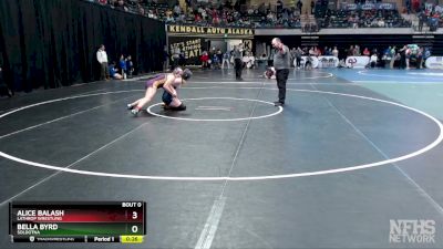 152G Cons. Semi - Alice Balash, Lathrop Wrestling vs Bella Byrd, Soldotna