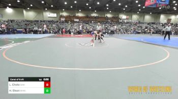 61 lbs Consi Of 8 #1 - Lorenzo Choto, Daniel Cormier Wrestling Academy vs Hanley Olson, Salem Elite Mat Club