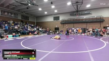 100 lbs Round 3 (6 Team) - Chance Stothart, Herders vs Tanner Myers, Thermopolis Middle School