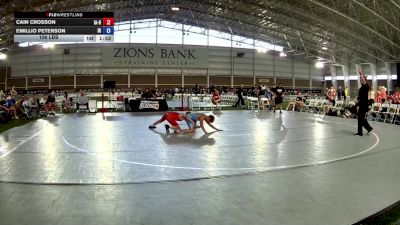 106 lbs Cain Crosson, Iowa Red vs Emillio Peterson, Idaho