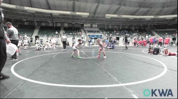 49 lbs Rr Rnd 2 - Geronimo Tecumseh II, Mojo Grappling Academy vs Cole Terrell, Shelton Wrestling Academy