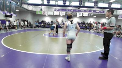 110 lbs Semis & 1st Wb (8 Team) - Jayden Altman, Pierce County HS vs Hayley Jones, Long County