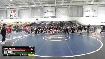 170 lbs Semifinal - Sixx Cook, District 3 Wrestling vs Ryan Brown, Ruthless Aggression Wrestling Club