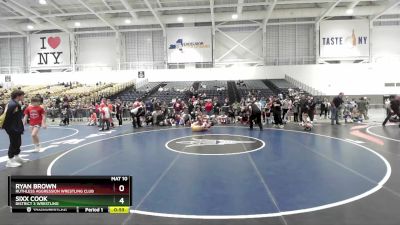 170 lbs Semifinal - Sixx Cook, District 3 Wrestling vs Ryan Brown, Ruthless Aggression Wrestling Club