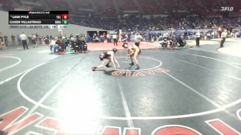4A Boys 106 lbs Quarterfinal - Liam Pyle, Tillamook Boys vs Casen Villastrigo, Crook County Boys