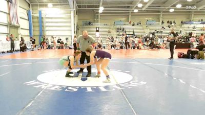 132 lbs Rr Rnd 2 - Amarah Frieden, Athena Wrestling Pink - HSG vs Brea Beward, D3 Training Center - HSG