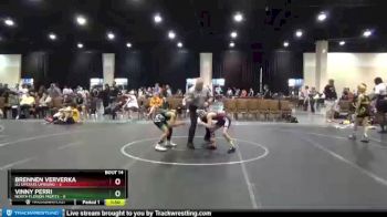 76 lbs Round 5 (6 Team) - Vinny Perri, North Florida Misfits vs Brennen Ververka, U2 Upstate Uprising