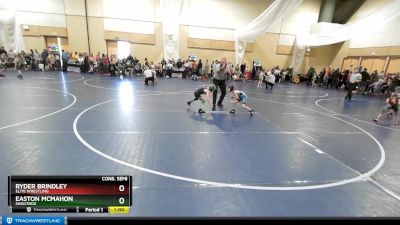 52 lbs Cons. Semi - Ryder Brindley, Elite Wrestling vs Easton McMahon, Shootbox