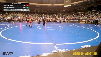 73 lbs Consi Of 32 #1 - Declan Snell, Pikes Peak Warriors vs Aidan Slagter, Threestyle